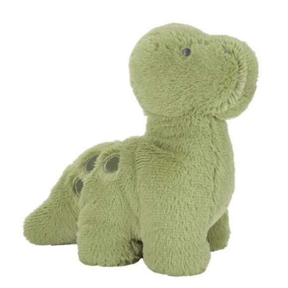 Carter’s Green Dinosaur Baby Toy Stuffed Animal Dino 10" Super Soft Faux Fur New - Picture 1 of 2